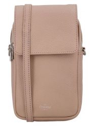 Charm Skórzana torebka w kolorze beżowym na telefon - 12 x 22 x 6 cm rozmiar: onesize. Brązowe torby na ramię Charm, bez wzorów, z materiału, przez ramię, bez dodatków. Za 173.99 zł.