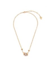 Guess Naszyjnik JUBN06 326JW Złoty. Żółte naszyjniki Guess, ze stali. Za 349.99 zł.