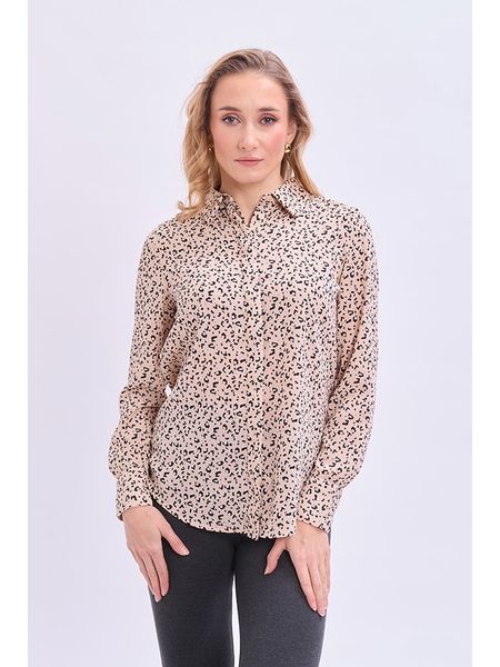 Marks & Spencer Koszula w kolorze jasnobrązowo-czarnym rozmiar: 44. Brązowe koszule Marks & Spencer, bez wzorów, bez kołnierzyka, bez ramiączek. Za 53.17 zł.