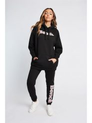 Bench Bluza "Dayla" w kolorze czarnym rozmiar: 38. Czarne bluzy Bench, bez wzorów, z kapturem. Za 158.10 zł.