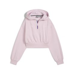 Damska bluza z kapturem BMW M Motorsport ESS+ z zamkiem 1/2 PUMA Rose Mauve Pink. Czerwone bluzy Puma, l, bez wzorów, z kapturem. W wyprzedaży za 229.00 zł.