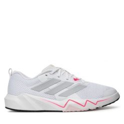 Buty do biegania adidas. Białe obuwie sportowe Adidas, bez zapięcia, do biegania. Za 299.99 zł.