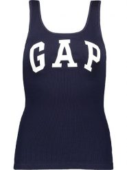 GAP Top w kolorze granatowym rozmiar: XXL. Niebieskie topy GAP, xxl, bez wzorów, bez kołnierzyka, bez ramiączek. Za 43.99 zł.