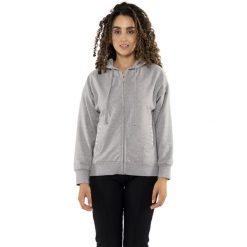 Bluza z bawełna z kaptur na czas wolny na co dzień. Szare bluzy LEONE 1947 APPAREL, bez wzorów, z bawełny, bez kaptura. W wyprzedaży za 157.01 zł.