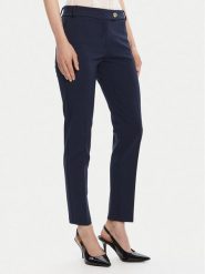 Rinascimento Chinosy CFC0126225003 Granatowy Slim Fit. Niebieskie spodnie materiałowe Rinascimento, xs, bez wzorów, z syntetyku. Za 379.99 zł.