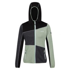 Bluza Polarowa Damska Melanżowy Pełen Suwak Walbury VI. Szare bluzy Regatta, na zimę, m, bez wzorów, z polaru, bez kaptura. Za 103.99 zł.