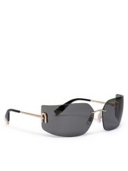 Furla Okulary przeciwsłoneczne WD00116 MT0000 O6000 Czarny. Czarne okulary przeciwsłoneczne Furla, bez wzorów, z tworzywa sztucznego. Za 889.99 zł.