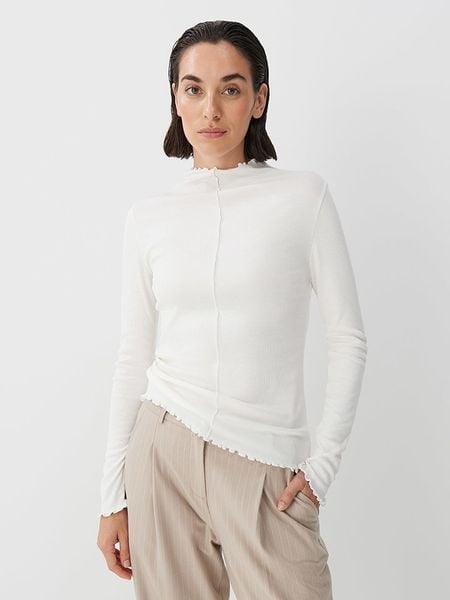 Someday Koszulka w kolorze białym rozmiar: 42. Białe bluzki someday., bez wzorów, bez kołnierzyka, bez ramiączek. Za 86.78 zł.