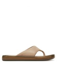 Melissa Japonki Float Ad. 33915 Beżowy. Brązowe klapki Melissa, bez wzorów, z tworzywa sztucznego, bez obcasa. Za 249.99 zł.