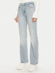 Calvin Klein Jeans Jeansy Authentic J20J224510 Błękitny Bootcut Fit. Niebieskie jeansy Calvin Klein Jeans, bez wzorów. Za 309.99 zł.