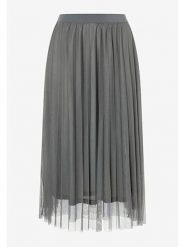 More & More Spódnica w kolorze szarym rozmiar: 38. Szare spódnice More & More, na co dzień, bez wzorów, z tiulu, midi, proste. Za 114.17 zł.