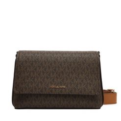 Torebka MICHAEL Michael Kors. Brązowe listonoszki MICHAEL Michael Kors, bez wzorów, bez dodatków. Za 1,109.00 zł.