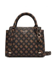 Guess Torebka Daryna II HWPG72 08060 Brązowy. Brązowe torebki klasyczne Guess, z aplikacjami, ze skóry, bez dodatków. Za 639.99 zł.