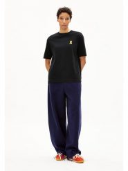 Armedangels Koszulka ''Iconic Å Tarjaa'' w kolorze czarnym rozmiar: XL. Czarne bluzki ARMEDANGELS, xl, bez wzorów, z bawełny, bez kołnierzyka, bez ramiączek. Za 154.95 zł.