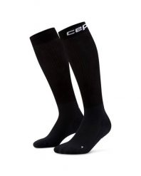 Skarpety regeneracyjne damskie Core CEP. Czarne skarpety CEP, bez wzorów, z elastanu. Za 189.00 zł.