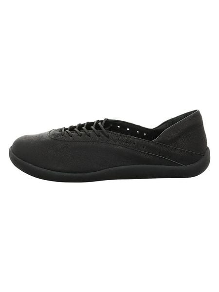 Think! Skórzane baleriny w kolorze czarnym rozmiar: 41. Czarne baleriny Think!, bez wzorów, bez obcasa. Za 298.95 zł.