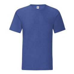 Koszulka Unisex Dla Dorosłych Iconic Heather. Niebieskie bluzki FRUIT OF THE LOOM, xl, bez wzorów, sportowe, bez kołnierzyka, bez ramiączek. Za 40.99 zł.