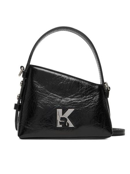 Karl Lagerfeld Jeans Torebka B1W30189 Czarny. Czarne torebki klasyczne Karl Lagerfeld Jeans, bez wzorów, z jeansu, bez dodatków. Za 579.99 zł.