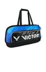 Torba 2-Komorowa na rakiety VICTOR BR9613 CF. Czarne torby na ramię Victor, bez wzorów, z materiału, eleganckie, na ramię, bez dodatków. Za 349.99 zł.