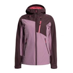 Kurtka przeciwdeszczowa damska CMP. Czerwone kurtki sportowe CMP, s, bez wzorów, bez kaptura, trekkingowe. Za 329.99 zł.