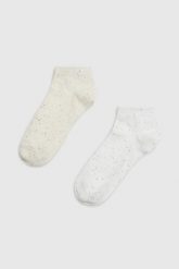 Skarpety 2-pack. Skarpety MOODO, bez wzorów, z bawełny. Za 27.99 zł.