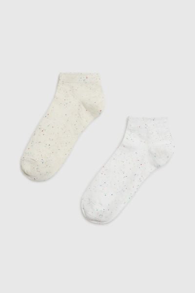 Skarpety 2-pack. Skarpety MOODO, bez wzorów, z bawełny. Za 27.99 zł.