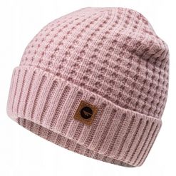 Czapka zimowa dla kobiet Hi-tec Katie JR. Czerwone czapki Hi-tec, bez wzorów. W wyprzedaży za 26.99 zł.