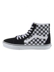 Vans Skórzane sneakersy "SK8-Hi" w kolorze czarno-białym rozmiar: 36. Białe trampki Vans, bez wzorów, za kostkę, bez zapięcia. Za 171.68 zł.