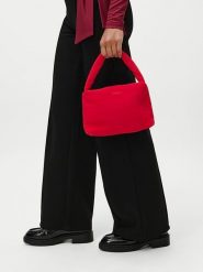 LeGer Torebka "Lucky" w kolorze czerwonym rozmiar: onesize. Czerwone torebki klasyczne LeGer, bez wzorów, z materiału, bez dodatków. Za 100.99 zł.