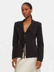Haveone Marynarka JVS-M062 Czarny Slim Fit. Czarne marynarki i żakiety Haveone, m, bez wzorów, z syntetyku. Za 269.99 zł.