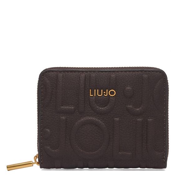 Portfel Liu Jo. Brązowe portfele Liu Jo, bez wzorów. Za 249.99 zł.