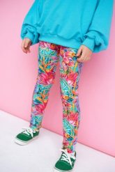 Legginsy z długą nogawką. Legginsy HEY POPINJAY, bez wzorów, długie. W wyprzedaży za 39.90 zł.