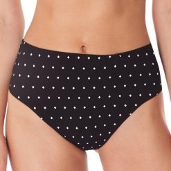 Figi do kostiumów kąpielowych dla kobiet Freya Jewel cove. Czarne figi FREYA ACTIVE, xs, bez wzorów. Za 223.50 zł.