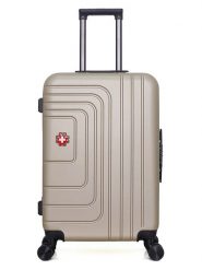 SWISS KOPPER Walizka "Rüti" w kolorze beżowym - 41 x 65 x 26 cm rozmiar: onesize. Brązowe walizki SWISS KOPPER, bez wzorów. Za 266.45 zł.