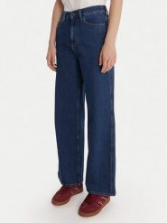 Tommy Jeans Jeansy Claire DW0DW22438 Granatowy Wide Leg. Niebieskie jeansy Tommy Jeans, bez wzorów. Za 409.99 zł.