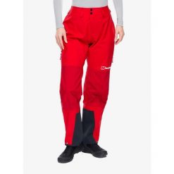 Spodnie damskie w góry Berghaus MTN Seeker GTX Pant. Czerwone spodnie sportowe Berghaus, l, bez wzorów, trekkingowe. Za 797.99 zł.