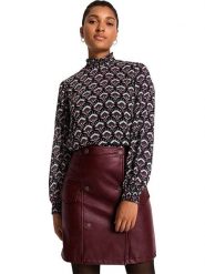 WITT WEIDEN Bluzka w kolorze czarnym rozmiar: 48. Czarne bluzki WITT WEIDEN, bez wzorów, bez kołnierzyka, bez ramiączek. Za 102.45 zł.