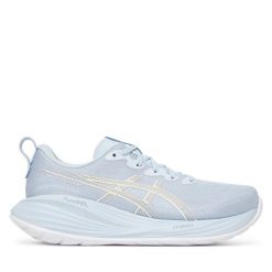 Buty do biegania Asics. Niebieskie obuwie sportowe Asics, bez zapięcia, do biegania. Za 719.99 zł.