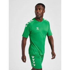 Koszulka Hummel Core Poly. Czerwone bluzki Hummel, xl, bez wzorów, sportowe, bez kołnierzyka, bez ramiączek. Za 118.00 zł.