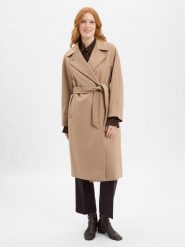 Weekend Max Mara Damski wełniany płaszcz - Resina Kobiety wełna ze strzyży beżowy jednolity, 38. Brązowe płaszcze Weekend Max Mara, bez wzorów, z wełny, bez kaptura. Za 3,649.95 zł.