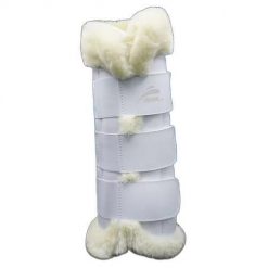 Zamknięte getry ujeżdżeniowe dla koni eQuick eFreestyle. Białe legginsy sportowe EQUICK, s, bez wzorów, do jazdy konnej. Za 421.00 zł.