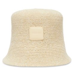 Kapelusz Calvin Klein. Brązowe kapelusze Calvin Klein, bez wzorów. Za 199.99 zł.
