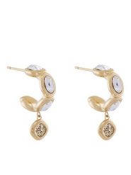 Guess Kolczyki JUBE05 571JW Złoty. Żółte kolczyki Guess, metalowe. Za 279.99 zł.