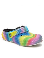 Crocs Klapki Classic Lined Spray Dye Clog K 208081 Kolorowy. Klapki Crocs, bez wzorów, z tworzywa sztucznego, bez obcasa. Za 139.99 zł.