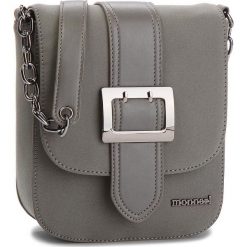 Torebka MONNARI - BAG7560-019 Grey. Szare listonoszki Monnari, bez wzorów, ze skóry ekologicznej, bez dodatków. W wyprzedaży za 99.00 zł.