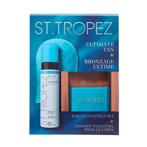 St.Tropez KOMPLETNY ZESTAW SAMOOPALAJĄCY DO CIAŁA Samoopalacze 1 ct Damski. Samoopalacze St. Tropez. Za 199.20 zł.