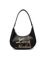 LOVE MOSCHINO Torebka JC4116PP1PLO1000 Czarny. Czarne torebki klasyczne Love Moschino, bez wzorów, ze skóry, bez dodatków. Za 769.99 zł.