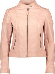 Apple of Eden Skórzana kurtka w kolorze jasnoróżowym rozmiar: 46. Różowe kurtki Apple of Eden, bez wzorów, ze skóry, bez kaptura. Za 503.95 zł.