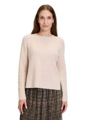 CARTOON Sweter w kolorze beżowym rozmiar: 36. Brązowe swetry Cartoon, bez wzorów, bez ramiączek. Za 109.26 zł.