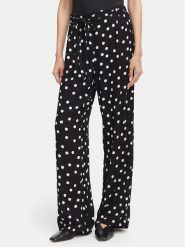 Vero Moda Spodnie materiałowe Elisa 10347961 Czarny Loose Fit. Czarne spodnie materiałowe Vero Moda, s, bez wzorów, z materiału. Za 152.99 zł.